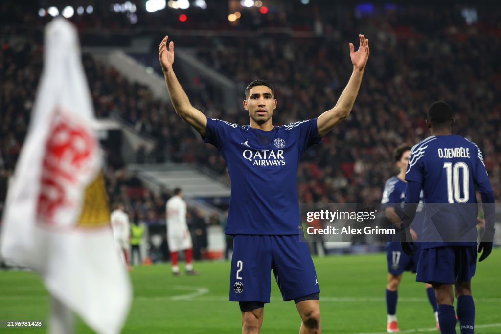 VfB Stuttgart v Paris Saint-Germain - UEFA Champions League 2024/25 League Phase MD8