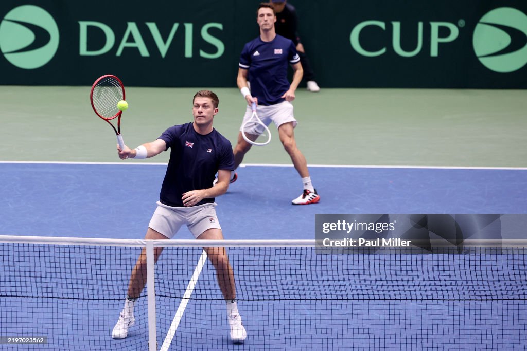 Japan v Great Britain - 2025 Davis Cup Qualifiers First Round: Day 2
