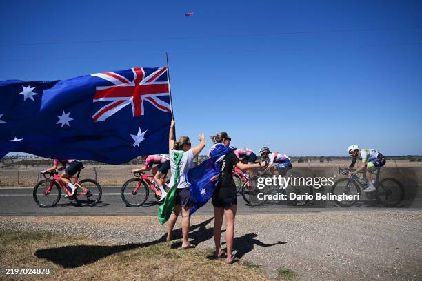 Alice Towers of The United Kingdom and Team CANYON//SRAM Zondacrypto, Tiffany Cromwell of Australia and Team CANYON//SRAM Zondacrypto and Erica...