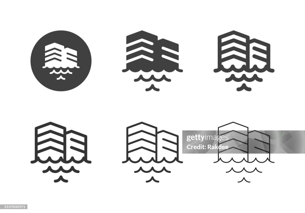 Flooding Icons - Multi Series