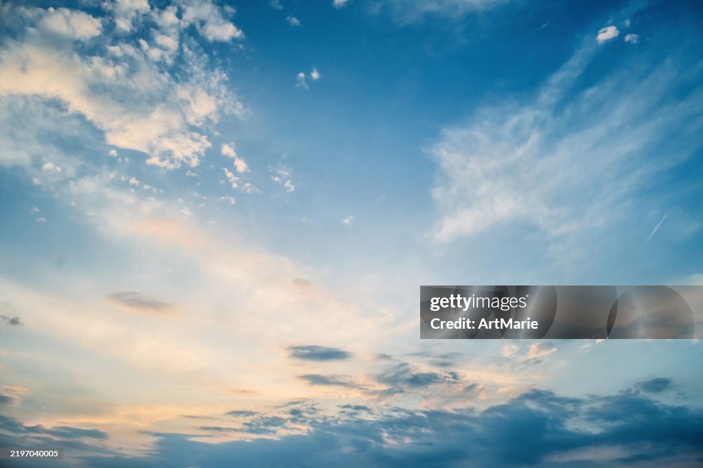 Sunset sky