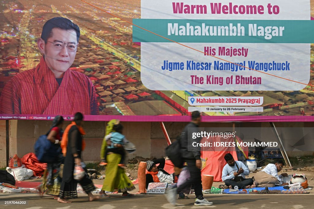 INDIA-BHUTAN-RELIGION-FESTIVAL-KUMBH