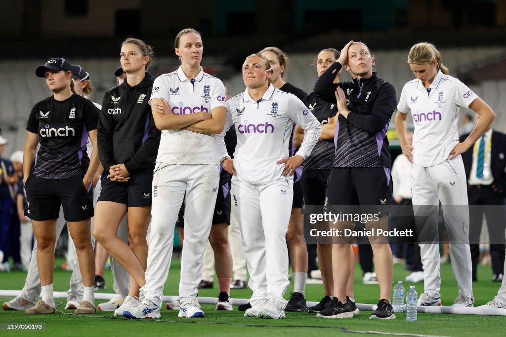 Australia v England - Women's Ashes Test Match: Day 3