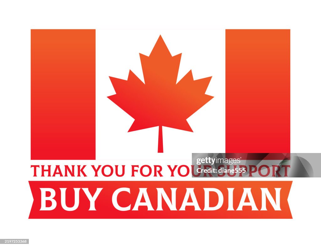 Buy Canada Label Badge
