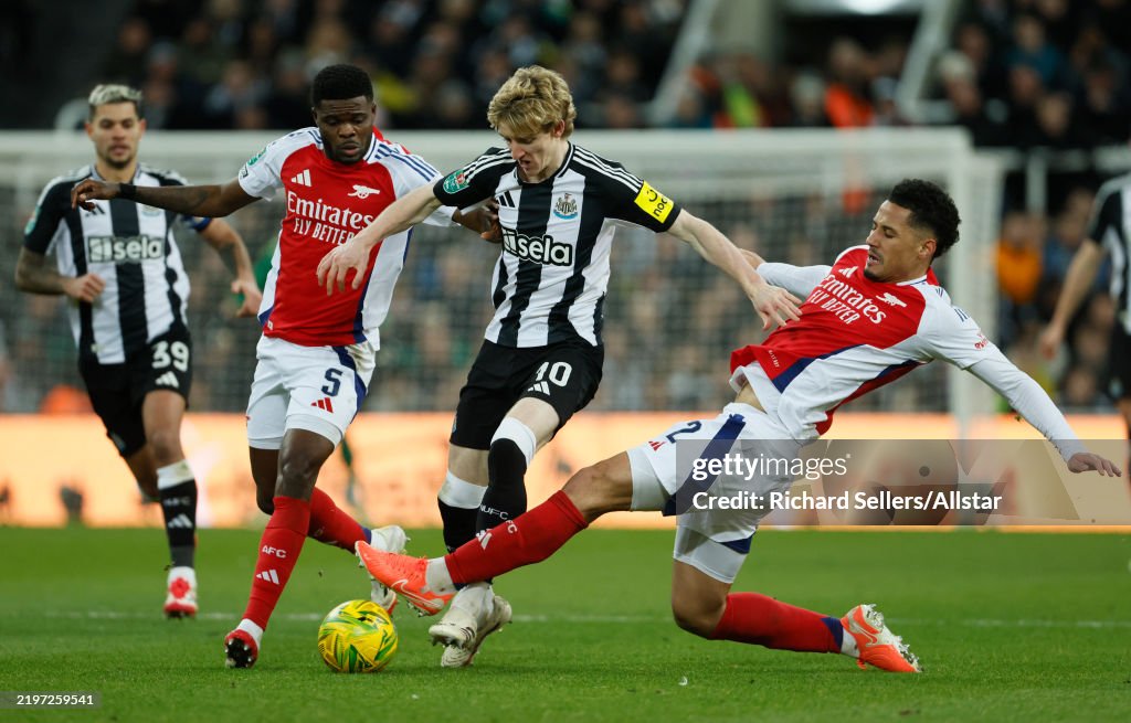 Newcastle United v Arsenal - Carabao Cup Semi Final Second Leg