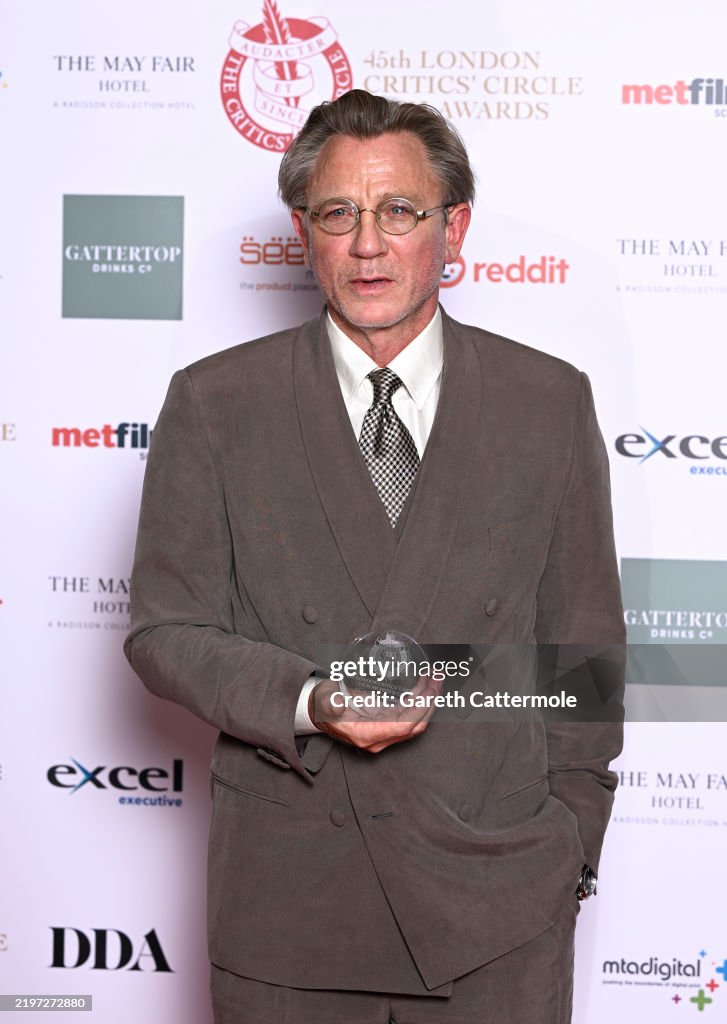 45th Critics' Circle Film Awards - Winners Room