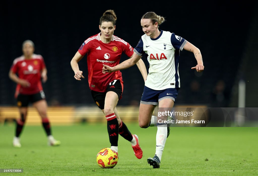 Tottenham Hotspur FC v Manchester United FC - Barclays Women's Super League