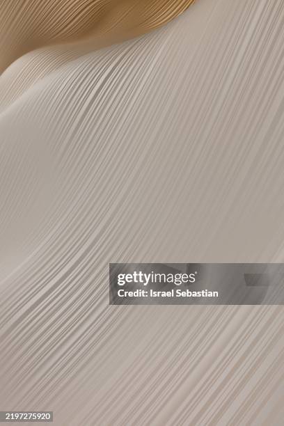 abstract gradient background with smooth lines in beige and orange for modern design - arte minimalista fotografías e imágenes de stock