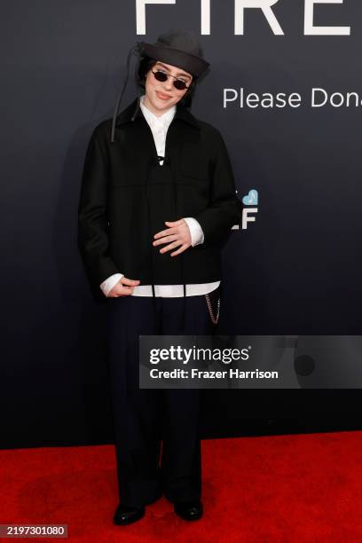 Billie Eilish attends the 67th GRAMMY Awards on February 02, 2025 in Los Angeles, California.