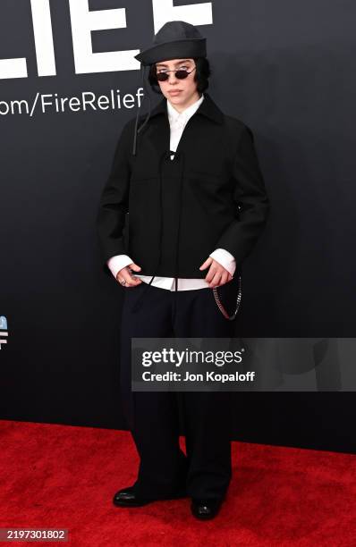 Billie Eilish attends the 67th GRAMMY Awards on February 02, 2025 in Los Angeles, California.
