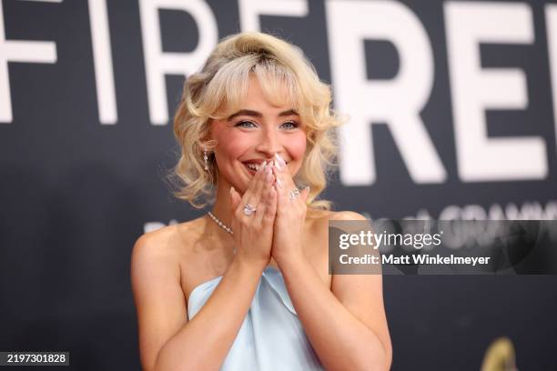 Sabrina Carpenter attends the 67th Annual GRAMMY Awards on February 02, 2025 in Los Angeles, California.