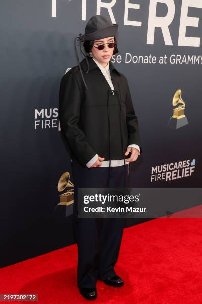Billie Eilish attends the 67th Annual GRAMMY Awards on February 02, 2025 in Los Angeles, California.