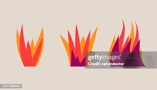 Flames illustrations Flames illustrations
