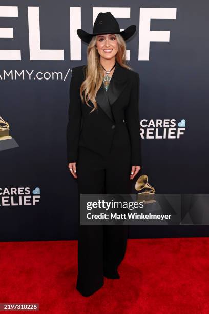 Lainey Wilson attends the 67th Annual GRAMMY Awards on February 02, 2025 in Los Angeles, California.