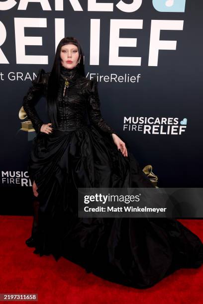 Lady Gaga attends the 67th Annual GRAMMY Awards on February 02, 2025 in Los Angeles, California.