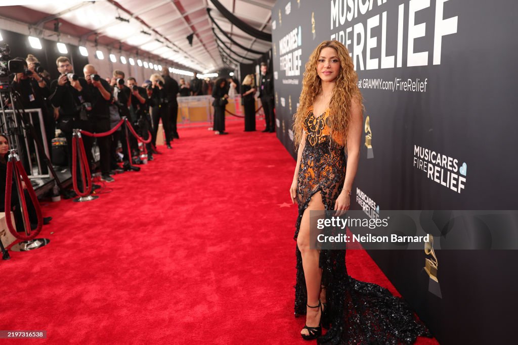 Shakira attends the 67th Annual GRAMMY Awards at Crypto.com Arena on