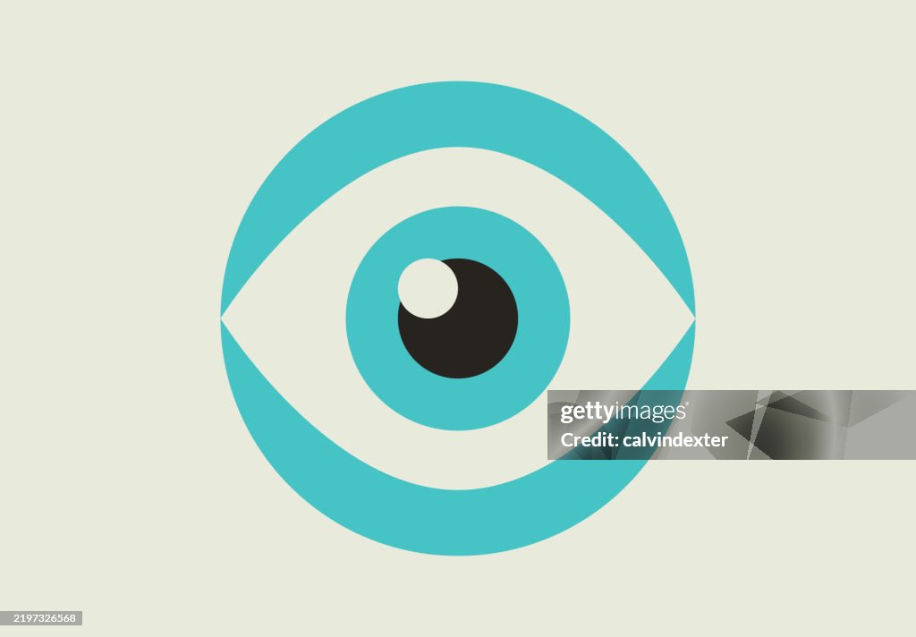 Human eye illustration