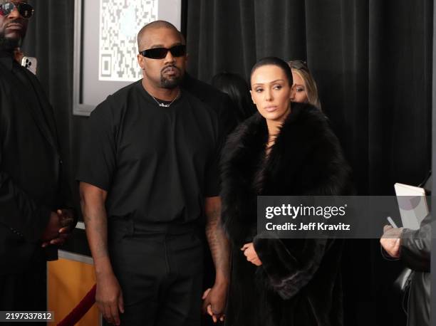 Kanye West attends the 67th GRAMMY Awards at Crypto.com Arena on February 02, 2025 in Los Angeles, California.