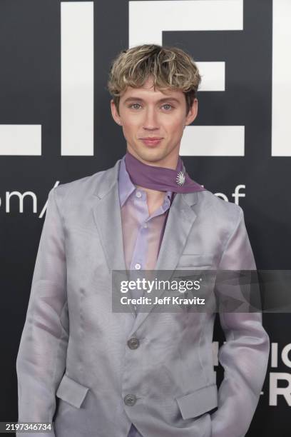 Troye Sivan attends the 67th GRAMMY Awards at Crypto.com Arena on February 02, 2025 in Los Angeles, California.