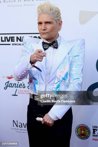 Corey Feldman attends the 6th Annual Jam For Janie GRAMMY Awards Viewing Party at Hollywood Palladium on February 02, 2025 in Los Angeles, California.