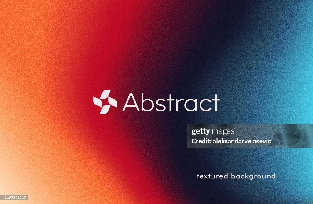 Abstract Blue Blurred Textured Background