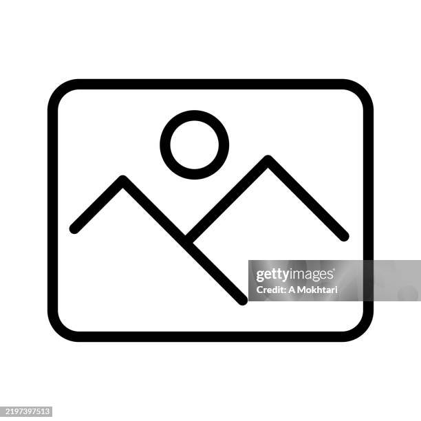 image icon. - gallery interior stock illustrations