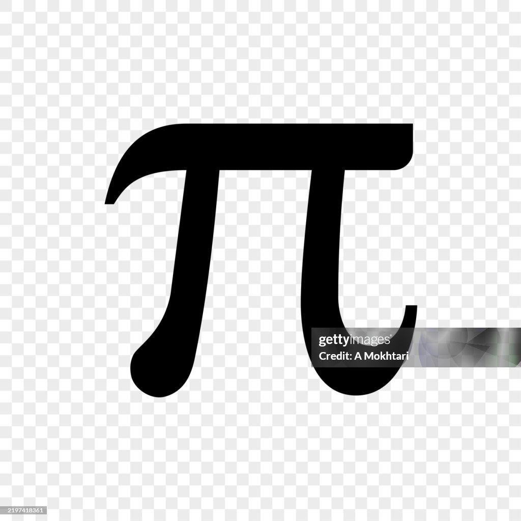 Pi symbol icon.