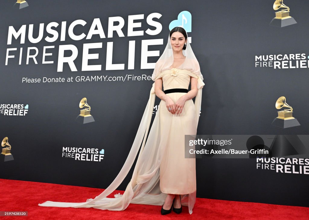 Gracie Abrams attends the 67th GRAMMY Awards at Crypto.com Arena on