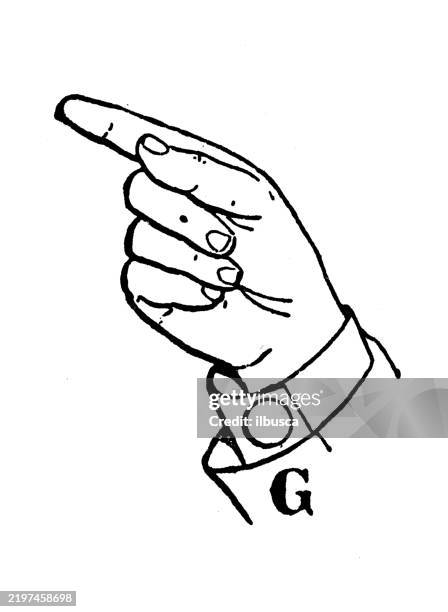G Sign 95 Letter G In Sign Language Stock Photos, High-Res Pictures, and ...