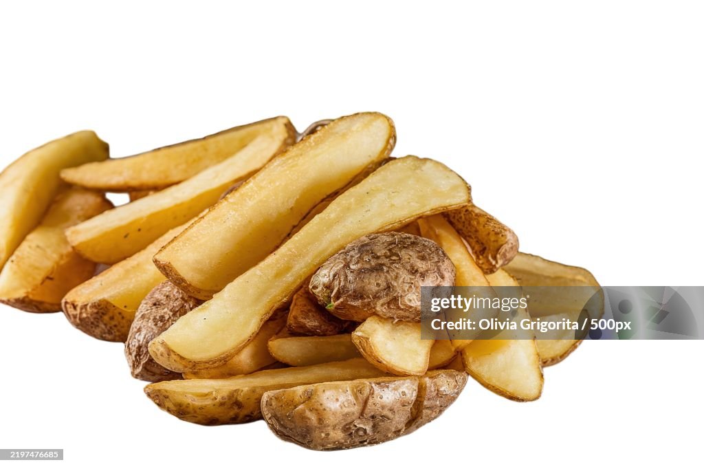 Close-up of food against white background