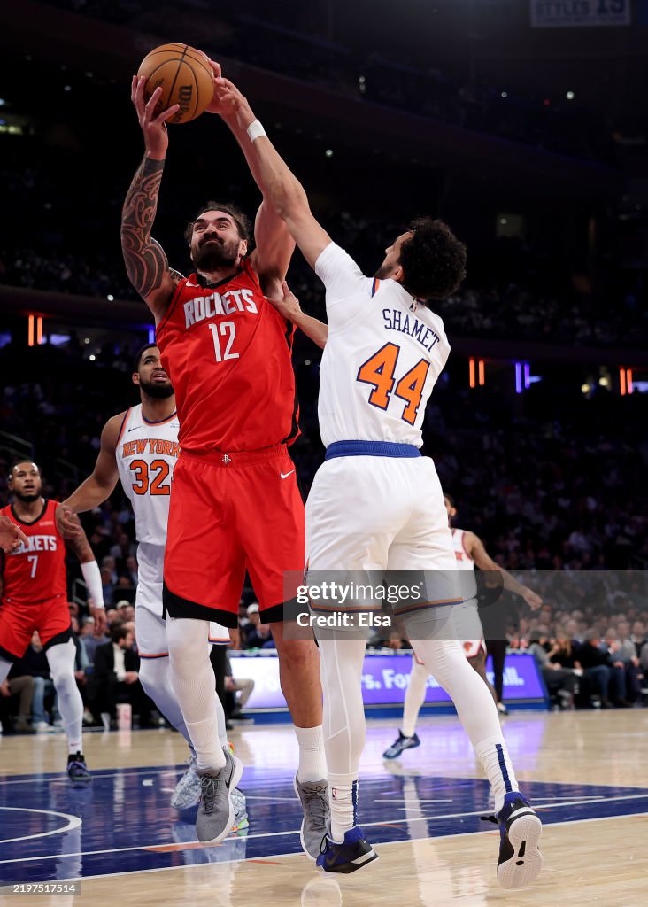 Steven Adam Rockets Rookie Vs. Now Steven Adams of the Houston Rockets heads for the net as Landry... News ...