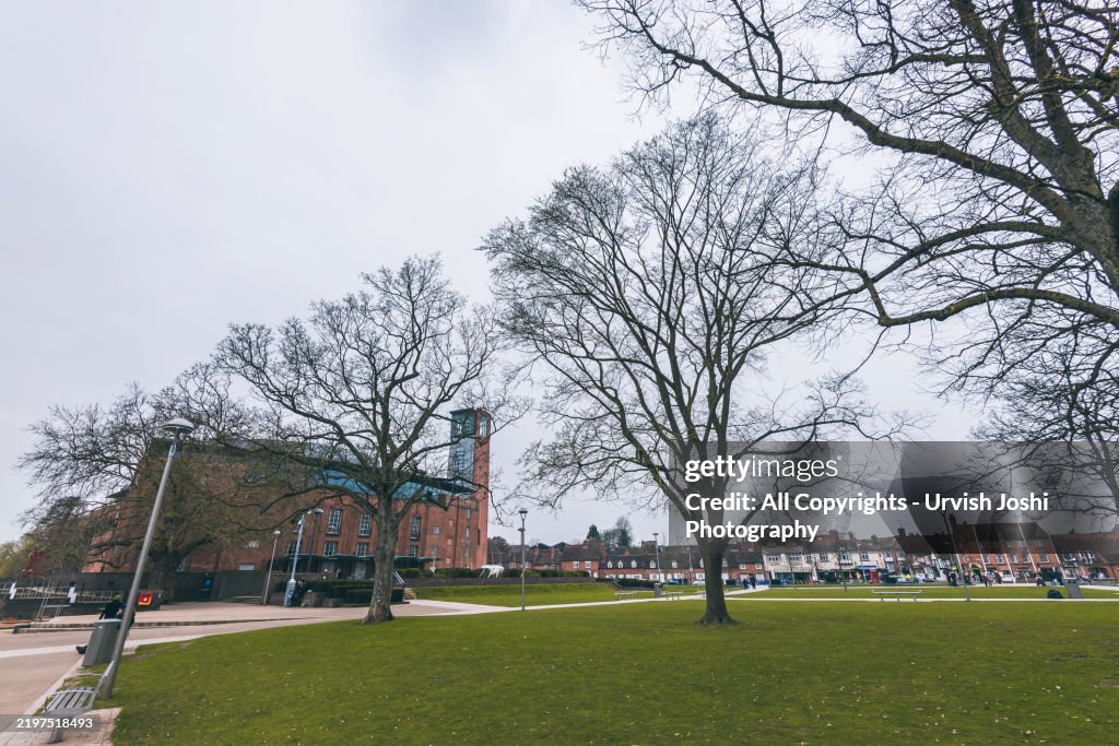 Bancroft Gardens Park in Stratford-upon-Avon