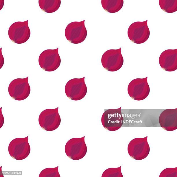 onion seamless pattern - french onion soup stock illustrations