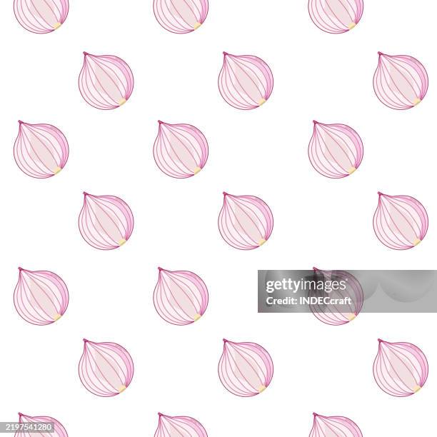 onion seamless pattern - french onion soup stock illustrations