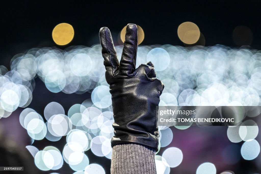 SLOVAKIA-DEMONSTRATION-GOVERNMENT