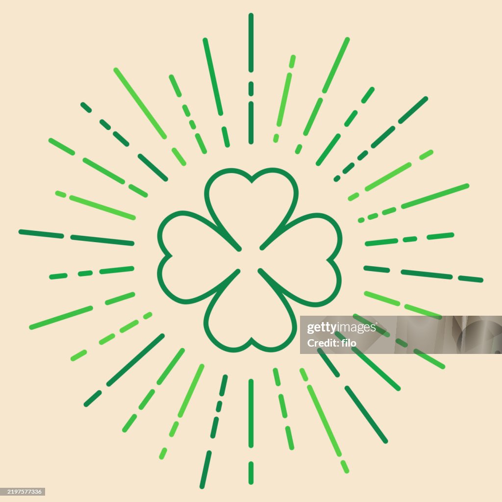30 Personalized St. Patrick's Day Clover Address Labels - Premium Labels (P 284)