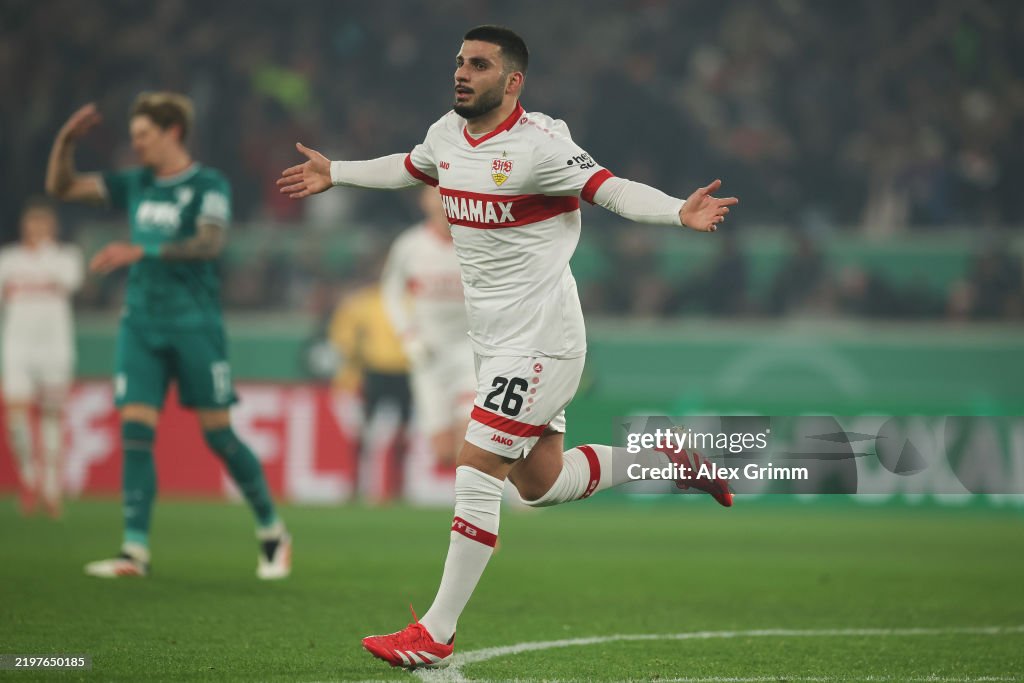 VfB Stuttgart v FC Augsburg - DFB Cup: Quarterfinal