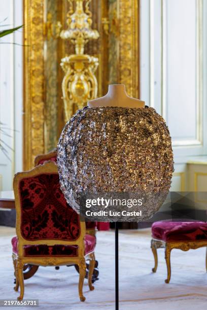 Dress by Simon Porte Jacquemus JACQUEMUS Simon Porte Jacquemus 2023-2024 Collection Prêt-à-Porter Automne/Hiver 2023-2024 is displayed during the...