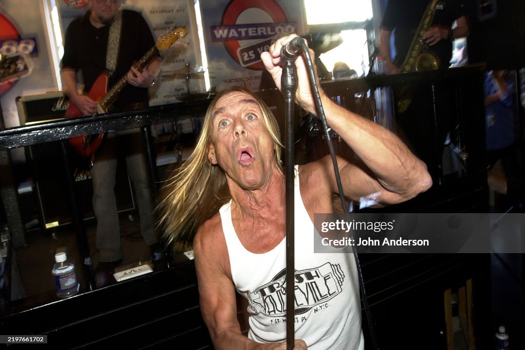 Iggy & The Stooges Perform At Waterloo Records During SXSW