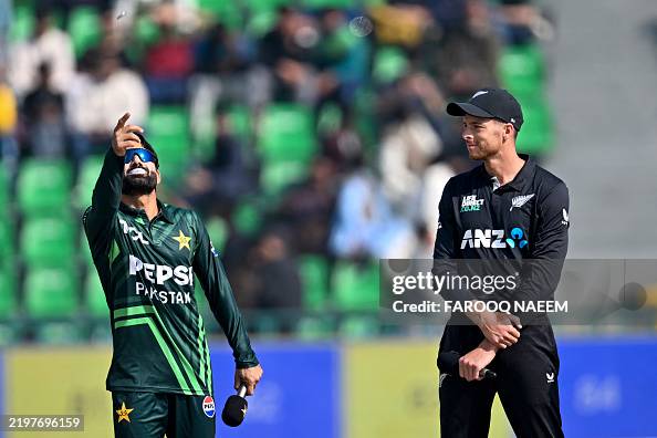 Pakistan Rana Rizwan New Pakistan's captain Mohammad Rizwan tosses the coin as his New... News ...