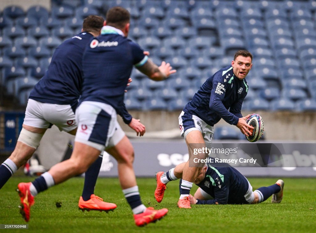 Scotland Rugby Captain's Run
