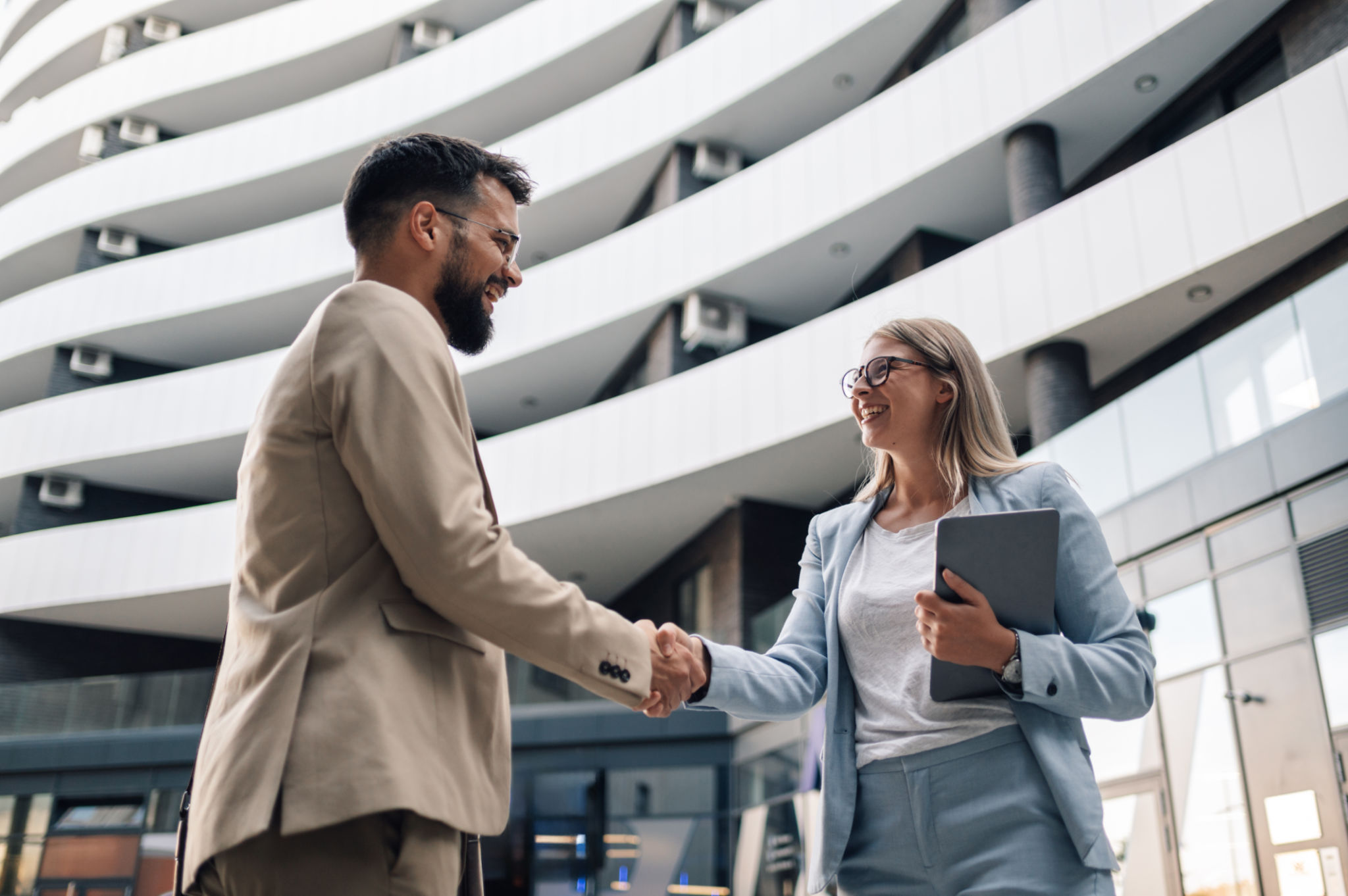 successful business partnership