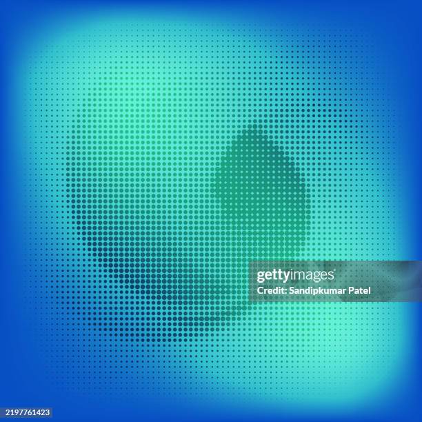 abstract halftone background - 1990s stock illustrations