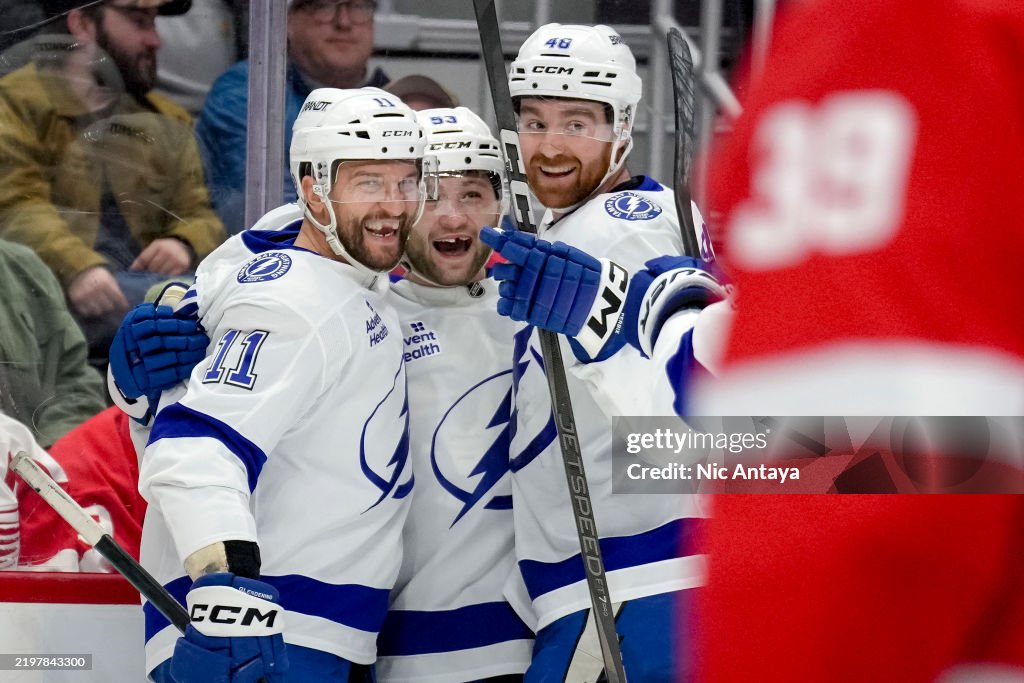 Tampa Bay Lightning v Detroit Red Wings