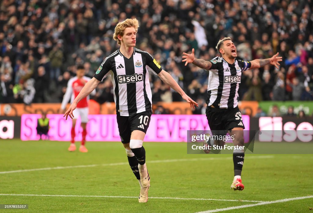 Newcastle United v Arsenal - Carabao Cup Semi Final Second Leg