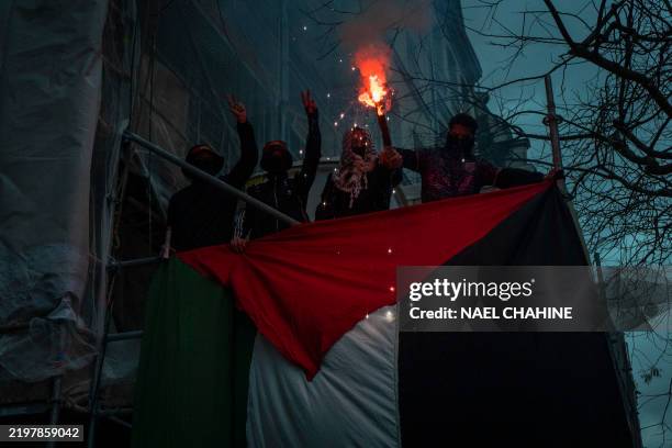 Protest-Georges-Abdallah-Paris, News Photo
