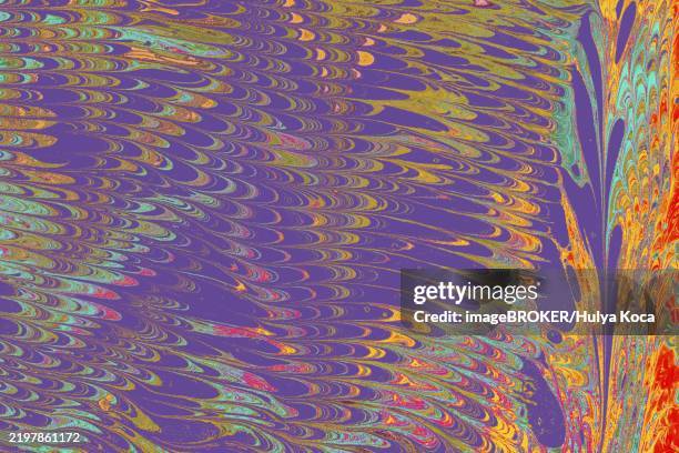 abstract marbling floral pattern for fabric, tile design. background texture - marble tile stock illustrations