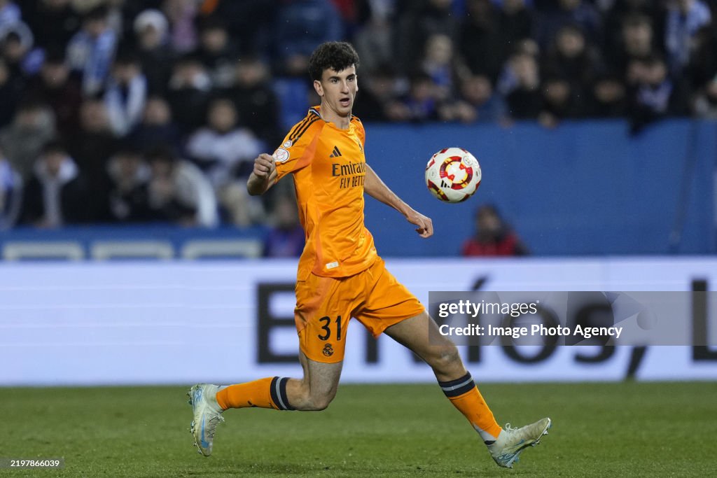 Jacob Ramon Jacobo Ramon of Real Madrid in action during the Copa del Rey match ...