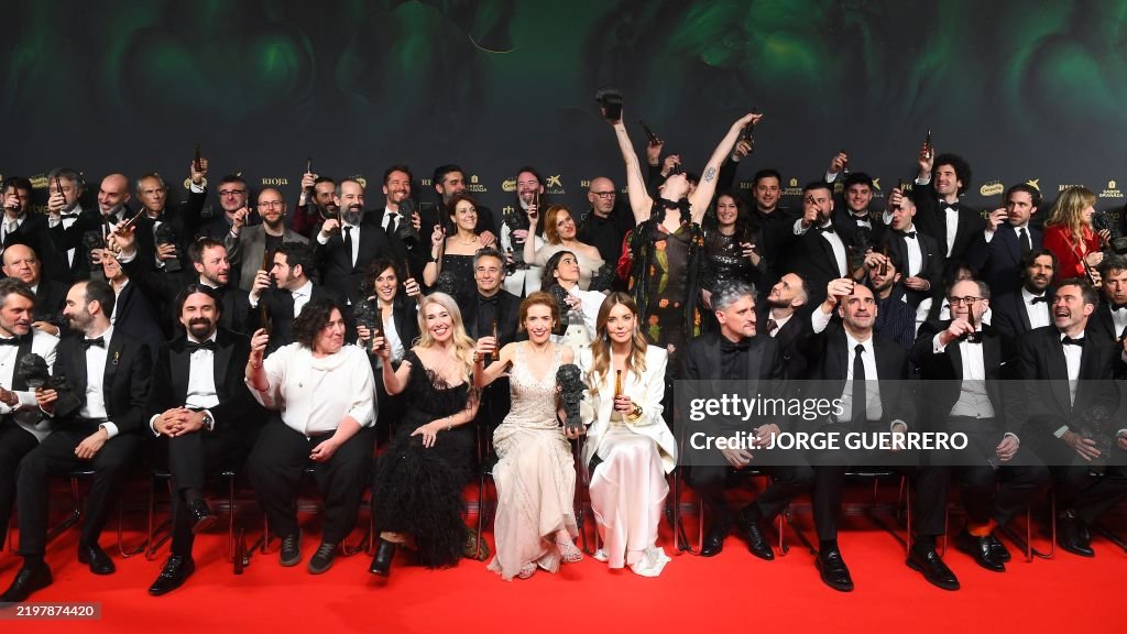 TOPSHOT-SPAIN-CINEMA-GOYA-FILM-AWARDS