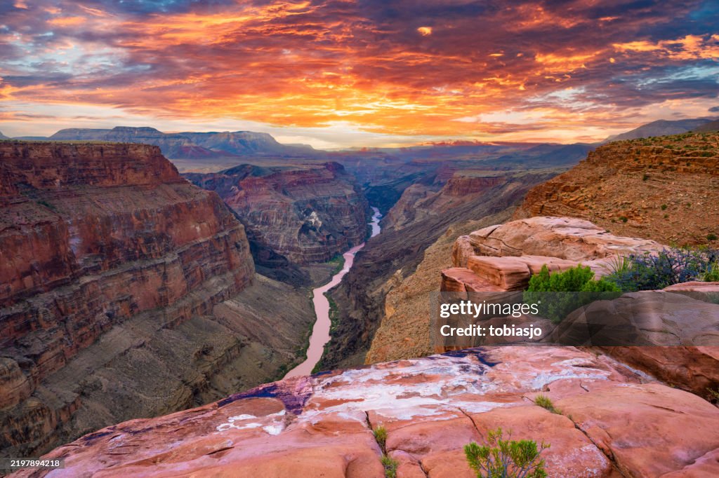 Toroweap Grand Canyon North Rim Sunset
